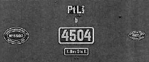 Numeración moderna y placas de fabricante